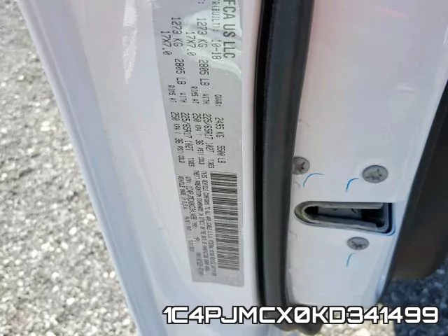 1C4PJMCX0KD341499 фото 2