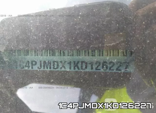 1C4PJMDX1KD126227 фото 10