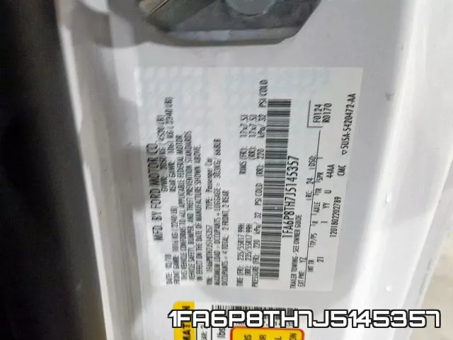 1FA6P8TH7J5145357 фото 2