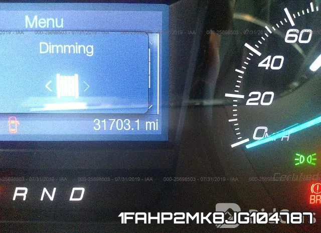 1FAHP2MK8JG104787 фото 8