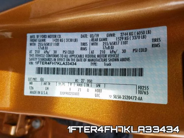 1FTER4FH7KLA33434 фото 2
