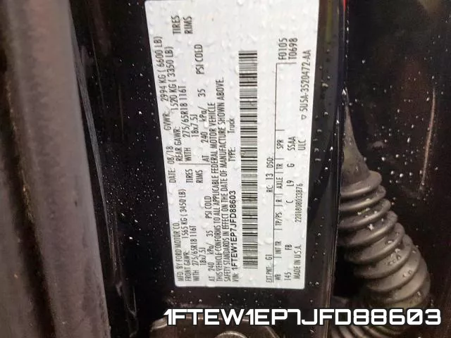 1FTEW1EP7JFD88603 фото 2