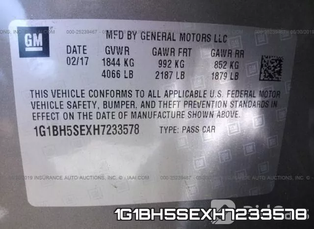 1G1BH5SEXH7233578 фото 10