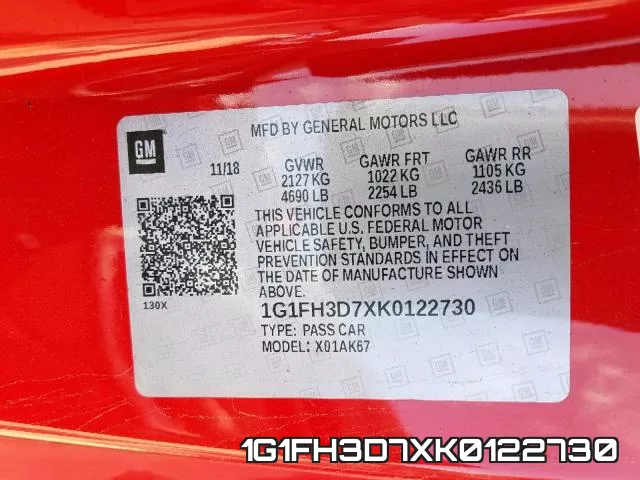 1G1FH3D7XK0122730 фото 2