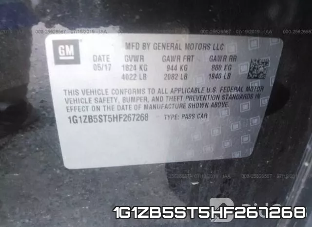 1G1ZB5ST5HF267268 фото 10