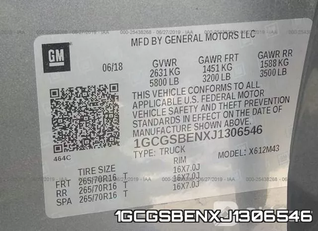 1GCGSBENXJ1306546 фото 10