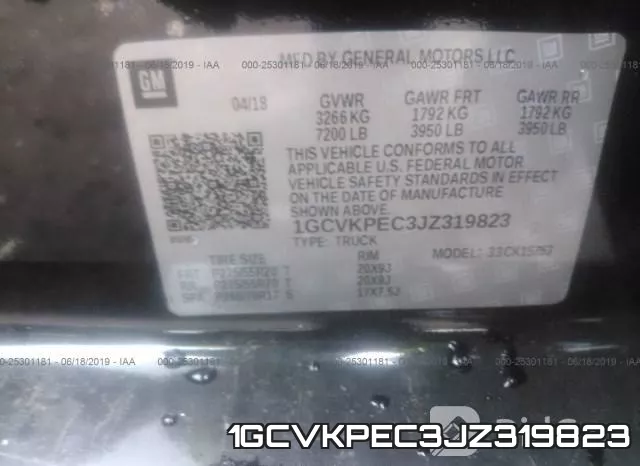 1GCVKPEC3JZ319823 фото 10
