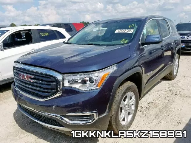 1GKKNKLA5KZ158931 фото 3