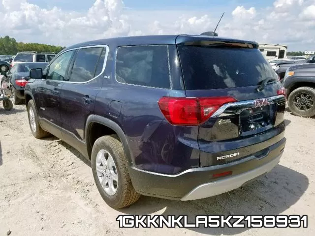 1GKKNKLA5KZ158931 фото 4