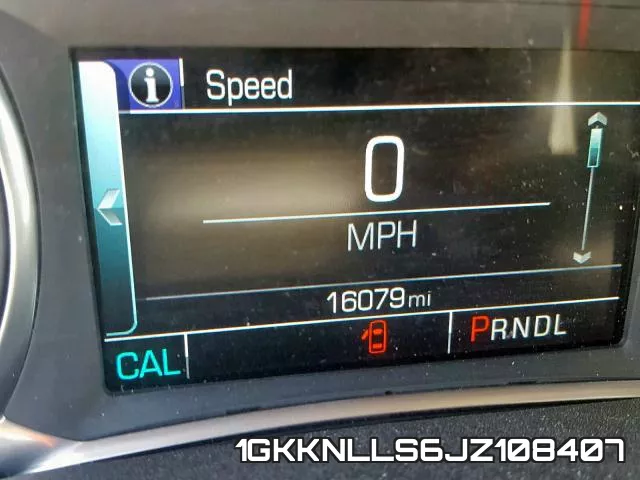 1GKKNLLS6JZ108407 фото 9