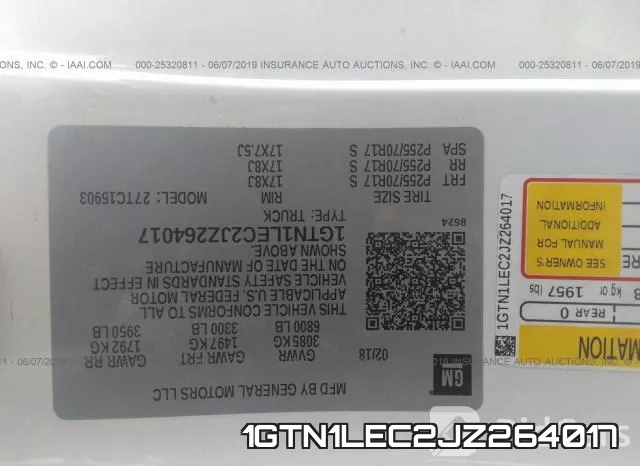 1GTN1LEC2JZ264017 фото 10