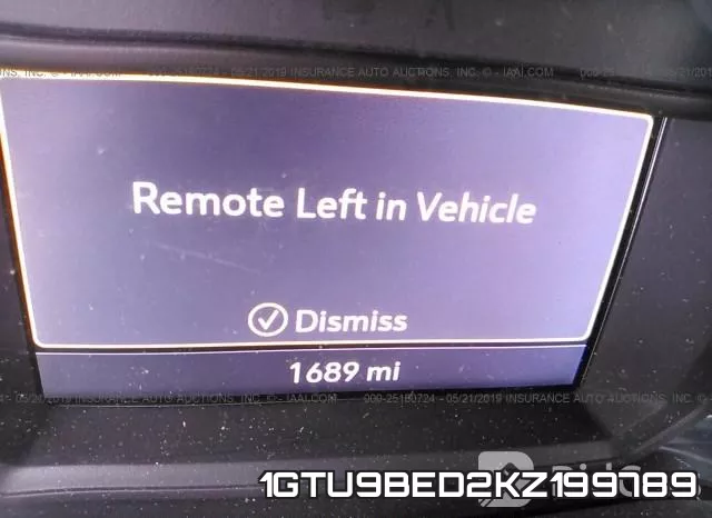 1GTU9BED2KZ199789 фото 8