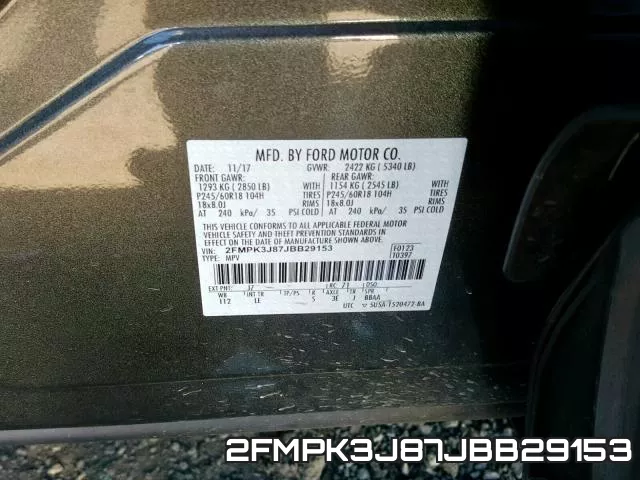 2FMPK3J87JBB29153 фото 2