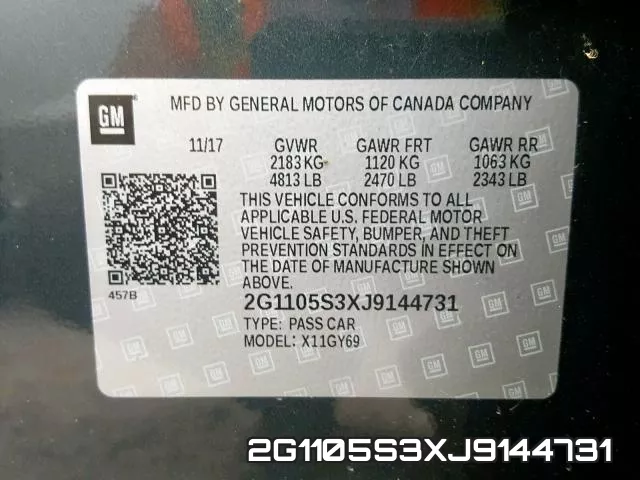 2G1105S3XJ9144731 фото 2