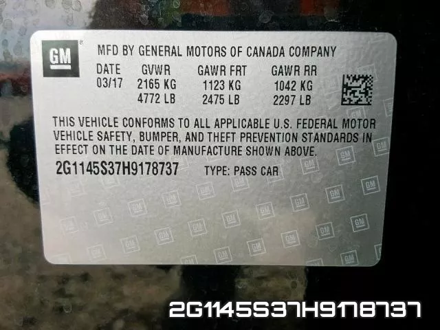 2G1145S37H9178737 фото 2