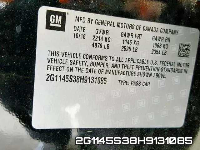 2G1145S38H9131085 фото 2