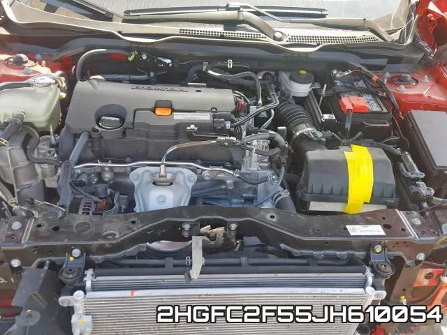 2HGFC2F55JH610054 фото 8