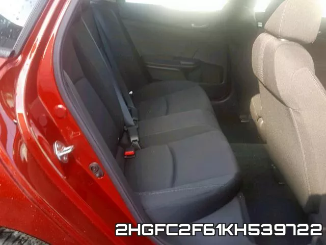 2HGFC2F61KH539722 фото 7