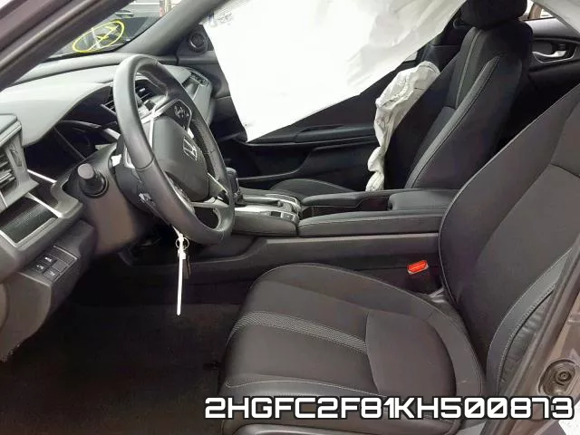 2HGFC2F81KH500873 фото 6