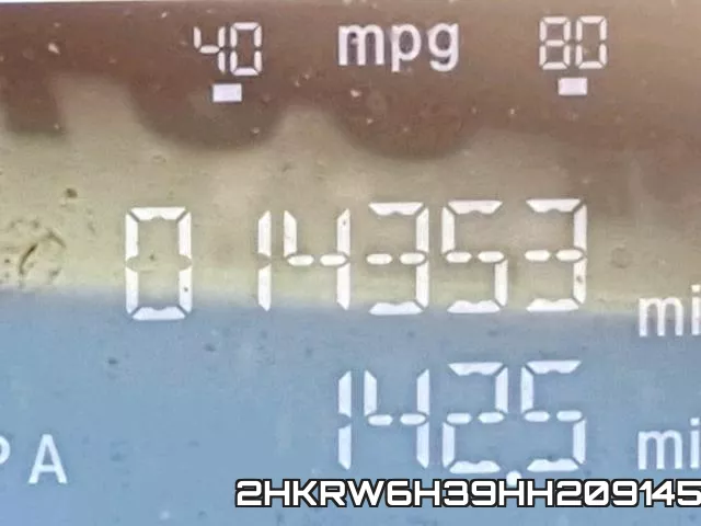 2HKRW6H39HH209145 фото 9
