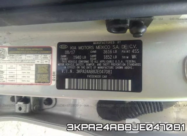3KPA24AB8JE047081 фото 10