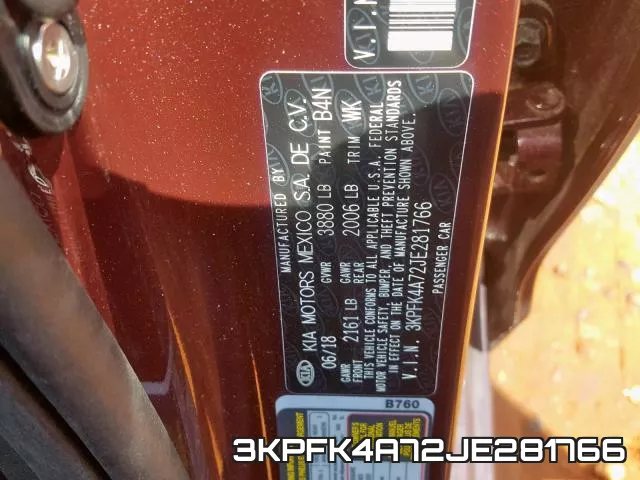 3KPFK4A72JE281766 фото 2