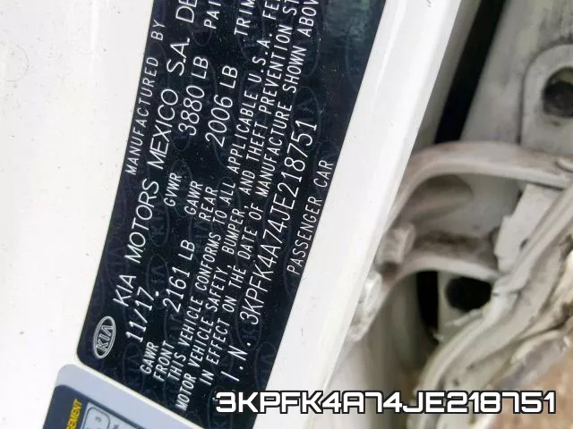 3KPFK4A74JE218751 фото 2