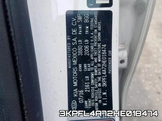 3KPFL4A72HE018474 фото 2