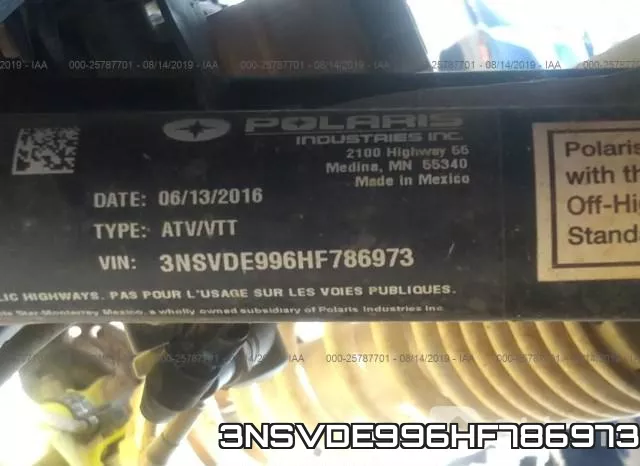 3NSVDE996HF786973 фото 2