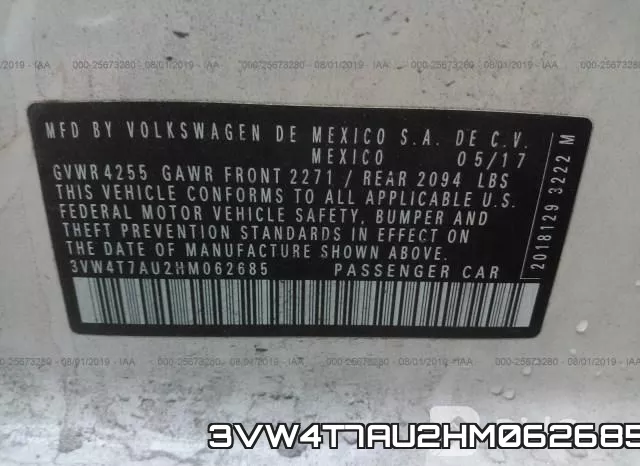 3VW4T7AU2HM062685 фото 10