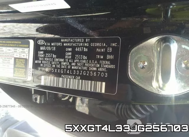 5XXGT4L33JG256703 фото 10