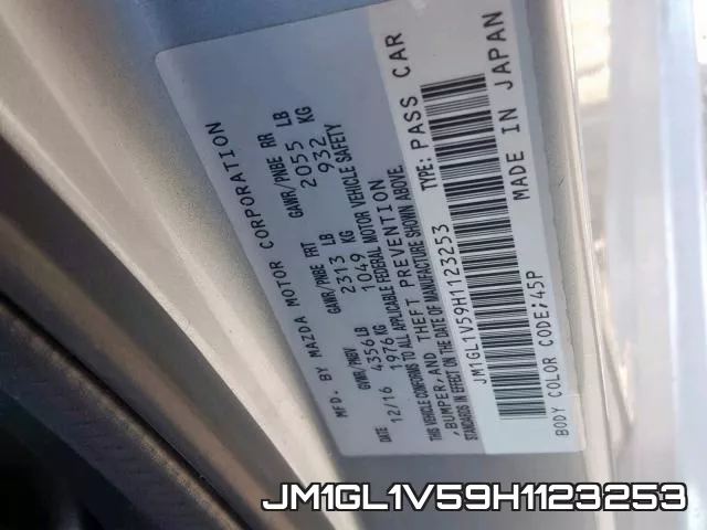 JM1GL1V59H1123253 фото 2