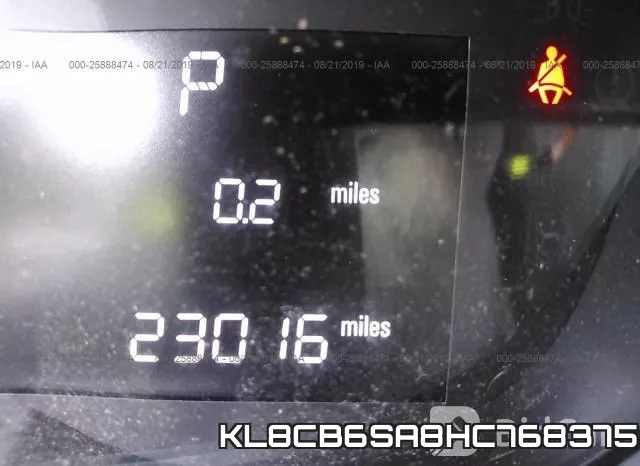 KL8CB6SA8HC768375 фото 8