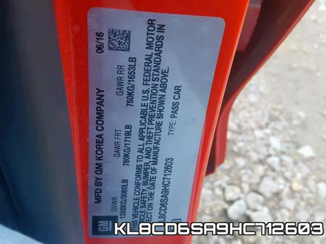 KL8CD6SA9HC712603 фото 2