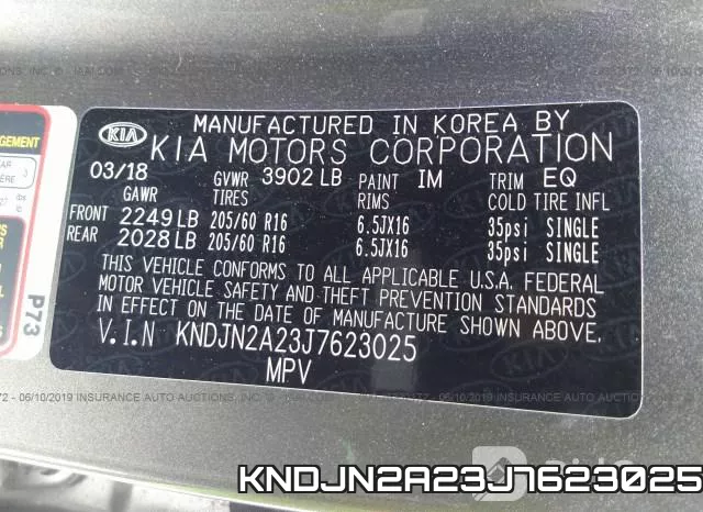 KNDJN2A23J7623025 фото 10