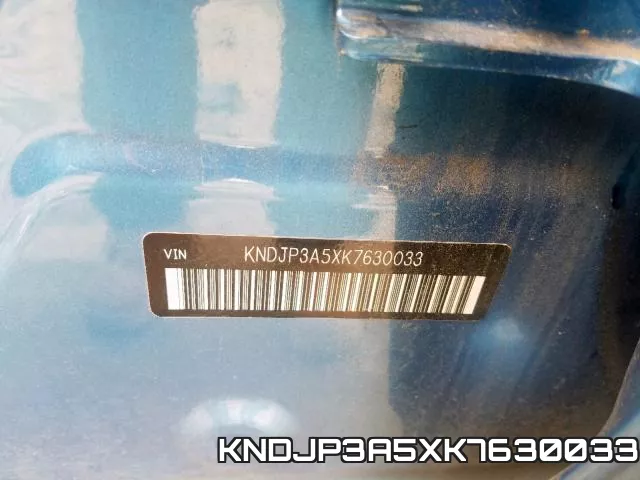 KNDJP3A5XK7630033 фото 2