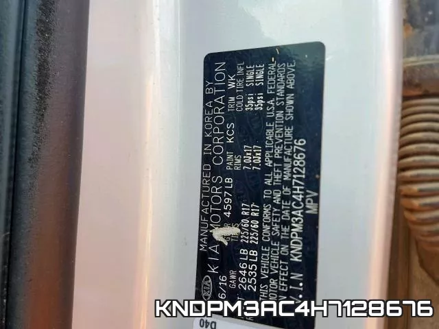 KNDPM3AC4H7128676 фото 2