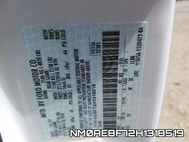 NM0AE8F72H1318519 фото 2