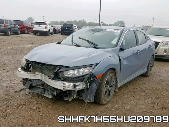 SHHFK7H55HU209789 фото 3