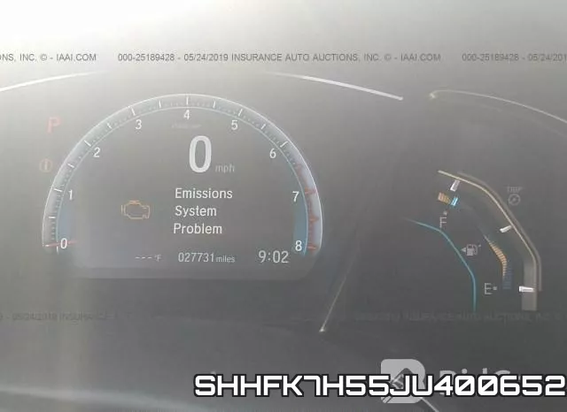 SHHFK7H55JU400652 фото 8