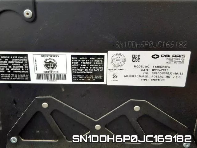 SN1DDH6P0JC169182 фото 2
