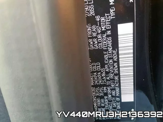 YV440MRU3H2136392 фото 2