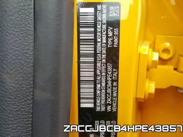 ZACCJBCB4HPE43857 фото 2