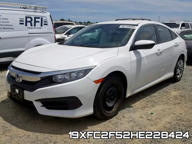 19XFC2F52HE228424 фото 3