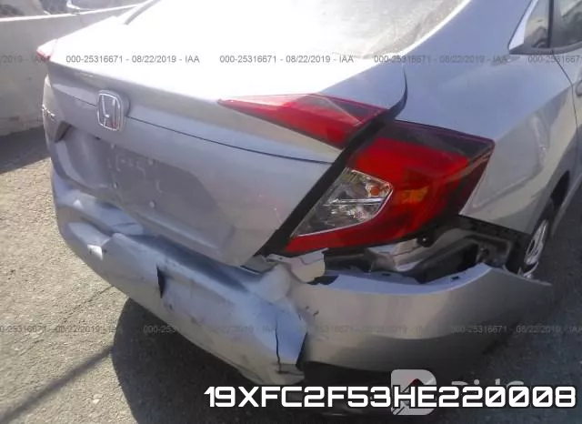 19XFC2F53HE220008 фото 7