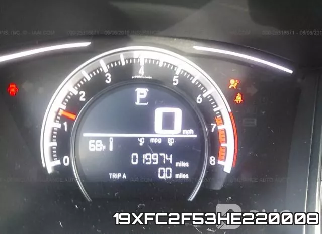 19XFC2F53HE220008 фото 8