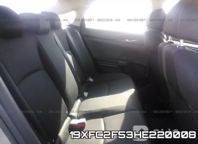 19XFC2F53HE220008 фото 9