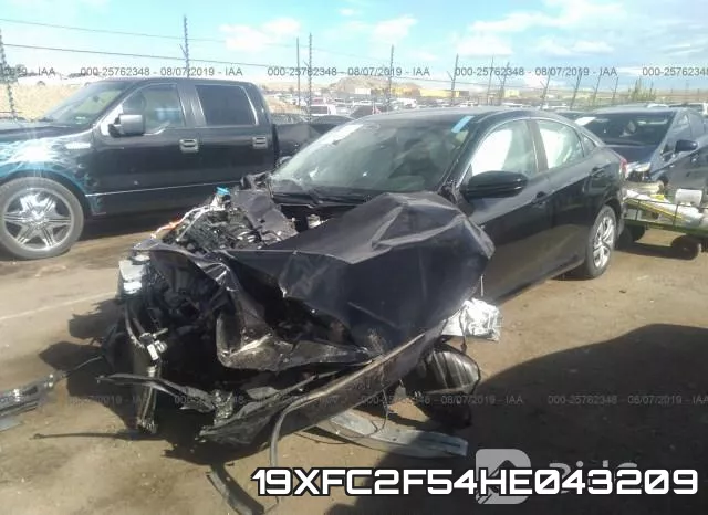 19XFC2F54HE043209 фото 3