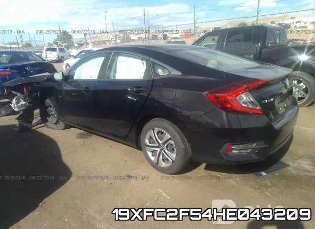 19XFC2F54HE043209 фото 4