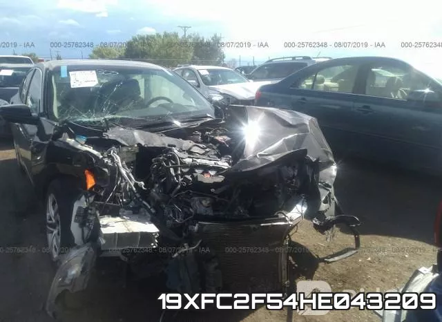 19XFC2F54HE043209 фото 7